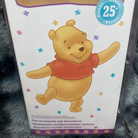NIB Disney Winnie the Pooh Wall Decals - Red and Yellow Stick ups - Picture 16 of 16